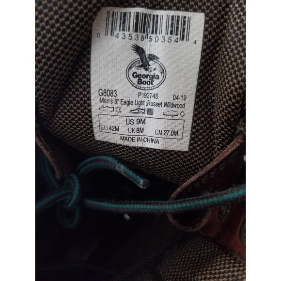 Georgia boots Eagle Light boot 8\
